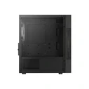 Aerocool Atomic Lite v1 Mini Tower Gaming με Πλαϊνό Παράθυρο, Μαύρο