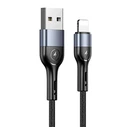 USAMS U55 USB-A/Lightning Cable black 2A 1m (US-SJ448)