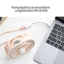 USAMS Desk Fan LED Light grey (US-ZB065)