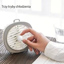 USAMS Desk Fan LED Light grey (US-ZB065)