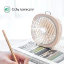 USAMS Desk Fan LED Light grey (US-ZB065)