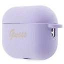 Guess GUAP2LSCHSU Apple AirPods Pro 2 purple Silicone Charm Heart Collection