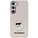 Karl Lagerfeld KLHCS23MHNCHTCP Samsung Galaxy S23+ Plus pink hardcase Ikonik Choupette