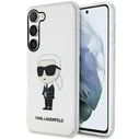 Karl Lagerfeld KLHCS23MHNIKTCT Samsung Galaxy S23+ Plus transparent hardcase Ikonik Karl Lagerfeld
