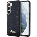 Guess GUHCS23SPCUMAK Samsung Galaxy S23 black hardcase Marble