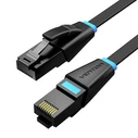 Καλώδιο Δικτύου Vention Flat UTP CAT6 IBJBF RJ45 1000Mbps 1m Black