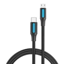 Καλώδιο USB-C Vention 2.0 to Micro USB COVBH 2A 2m Black