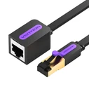 Καλώδιο Δικτύου Vention Flat Extension CAT7 ICBBI RJ45 10Gbps 3m Black