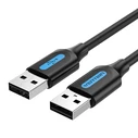 Καλώδιο USB Vention 2.0 COJBC 2A 0.25m Black PVC