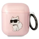 Karl Lagerfeld KLA2HNCHTCP Apple AirPods 2/1 pink Ikonik Choupette