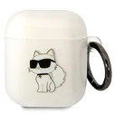 Karl Lagerfeld KLA2HNCHTCT Apple AirPods 2/1 transparent Ikonik Choupette