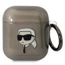 Karl Lagerfeld KLA2HNIKTCK Apple AirPods 2/1 black Karl`s Head