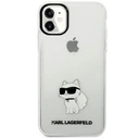 Karl Lagerfeld KLHCN61HNCHTCT Apple iPhone 11/XR transparent hardcase Ikonik Choupette