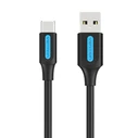 Καλώδιο USB-C Vention 2.0 A COKBH 3A 2m Black