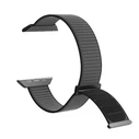PURO Nylon Sport Strap Apple Watch 4/5/6/7/SE/8/9/10 40/41/42mm (Black)