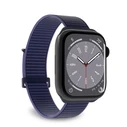 PURO Nylon Sport Strap Apple Watch 4/5/6/7/SE/8/9/Ultra 44/45/49mm (Navy Blue)