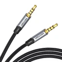 Καλώδιο Ήχου Vention TRRS 3.5mm mini jakc BAQHF 1m Gray