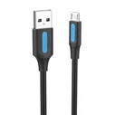 Καλώδιο USB Vention 2.0 A to Micro USB COLBD 3A 0,5m Black