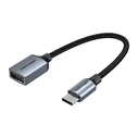 Αντάπτορας USB-C Vention 2.0 Male to USB Female OTG CCWHB 0.15m, 2A, Gray