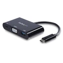 Αντάπτορας USB C σε VGA Startech CDP2VGAUACP Μαύρο