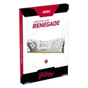 Μνήμη RAM Σταθερού DDR5 Kingston 32GB 6400MT/s CL32 DIMM FURY Renegade RGB White XMP