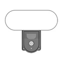 Κάμερα Παρακολούθησης Gosund Smart FloodLight WiFi IPC3, IP65 Tuya