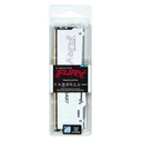 Μνήμη RAM Σταθερού DDR5 Kingston 16GB 6000MT/s CL30 DIMM FURY Beast White RGB EXPO