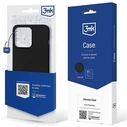 Case 3MK Silicone Case Apple iPhone 14 Plus / 15 Plus black/black