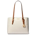 MICHAEL KORS Women's Bag Set Charlotte 3-in-1 Removable Crossbody & Pouch Beige (Vanilla) 35F3GCFT9TVAN