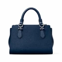 Michael Kors Women's Fabric Shoulder/Hand Bag Navy (Model 35R6S6AM1L-NAV)