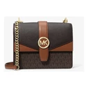 Michael Kors Women's Flap Bag Brown 35S5GGRC1B-BRO