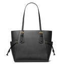 Michael Kors Women's Canvas Shoulder Bag 35S5GV6T7LBLA - Black - 31 x 28 x 15 cm