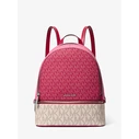 Michael Kors Women's Leather Backpack Rhea 35S5SRAB6VDKR - Pink