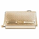 MICHAEL KORS Women's Canvas Shoulder Bag - Pale Gold (35S6G2ZC7K-PAL)