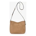 Michael Kors Women's Suede Crossbody Bag Beige 35S6G5ZM2S-CAMEL