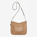 Michael Kors Women's Suede Crossbody Bag Beige 35S6G5ZM2S-CAMEL