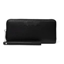 Michael Kors Women's Jet Set Travel Zip-Around Wallet Black 35S6STVE9L-BLA