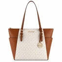 Michael Kors Women's Canvas Tote Bag 35T0GCFT3BVAN (Vanilla) - Model 35T0GCFT3BVAN