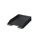 Herlitz Transparent Plastic Document Tray A4-C4 Anthracite Black (MPN 50033942)