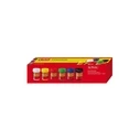 Herlitz Schulmalfarben - School paint set, 6 pots x 25 ml (folding cardboard box)