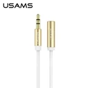 USAMS US-SJ055 Earphone Extension Cable 1m white