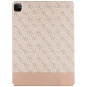 Guess GUFCP12PS4SGP Apple iPad Pro 12.9 2020/2021/2022 (4, 5, 6 gen) pink 4G Stripe Allover
