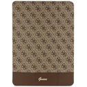 Guess GUFCP12PS4SGW Apple iPad Pro 12.9 2020/2021/2022 (4, 5, 6 gen) brown 4G Stripe Allover