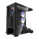 Darkflash DS900 Black Gaming Midi Tower PC Case with 7 ARGB Fans and Side Window