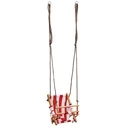 Children's Wooden & Fabric Hammock/Swing with Ropes (Velco, SKU 361-5410)