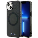 BMW BMHMP14MHGPK Apple iPhone 14 Plus / 15 Plus grey Pattern MagSafe