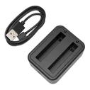 Φορτιστής Action Cameras USB Dual Batteries Charger Puluz For Insta360 X3