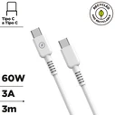 Καλώδιο USB-C σε USB-C Muvit for Change Μαύρο 1,2 m
