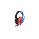 Nacon RIG 300 Pro HN Over Ear Gaming Headset με σύνδεση 3.5mm Red/Blue