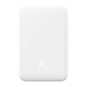 Power Bank Baseus Magnetic Mini 5000mAh 20W (white)